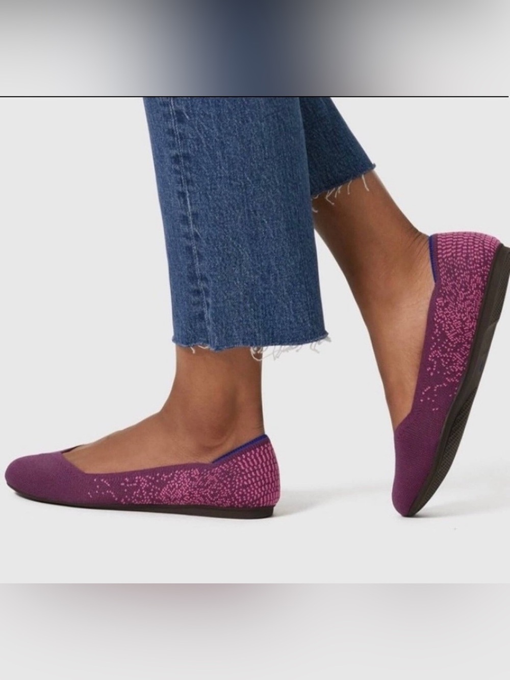 Rothy’s Fig Python Flats